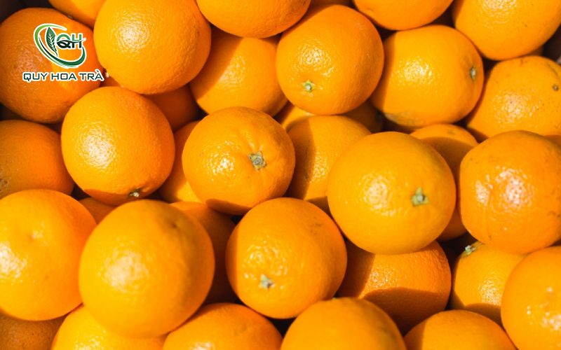 Nước cam chứa nhiều vitamin C