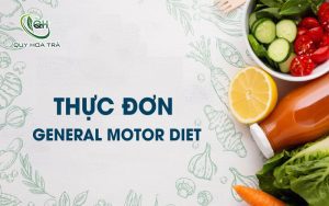 Giảm cân nhanh trong vòng một tuần với thực đơn GM Diet