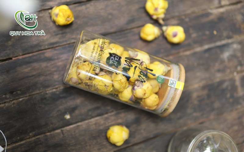 Trà hoa vàng giúp hạ huyết áp