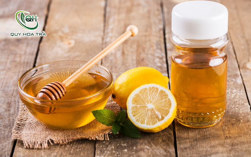 Thức uống chanh mật ong chứa nhiều vitamin C