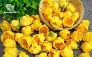 Kẹo trà hoa vàng