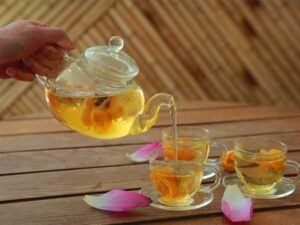 Thời gian hãm trà hoa vàng